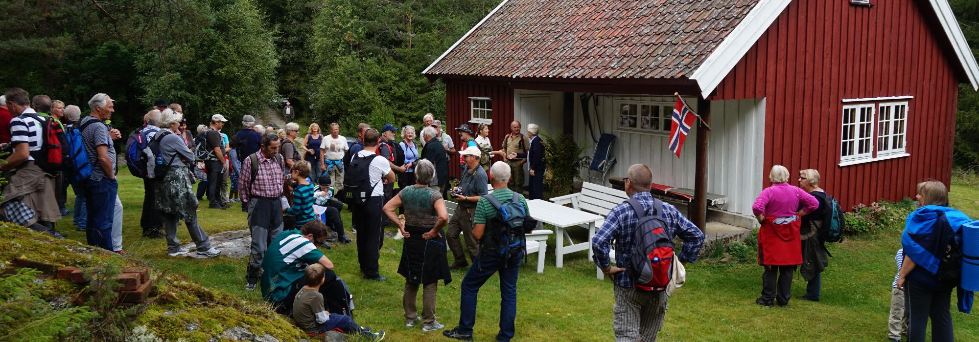 Nærtur - Tur med spennende krisghistorie Våler