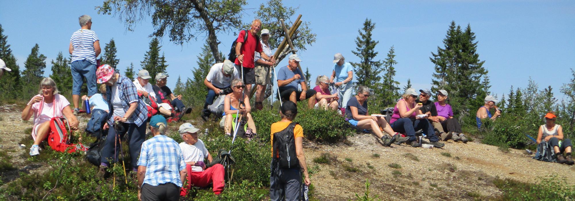 HHT Onsdagsgruppa: Tur fra Haugsetra til Nybusjøen
