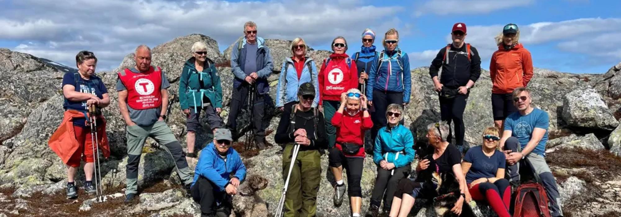 Senior - fottur til Kilhusåsen fra Folkeparken.