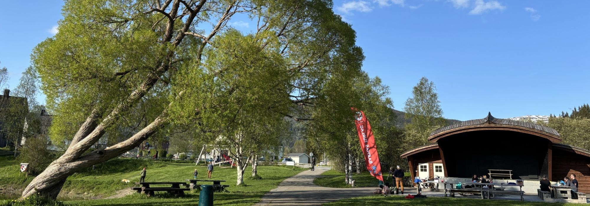 Natursti i Svartebukta med Barnas turlag