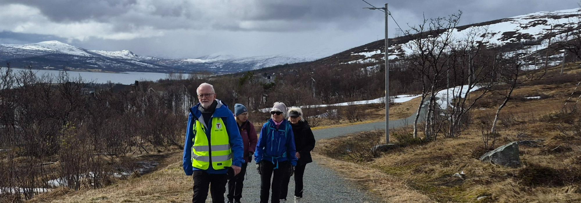 DNT senior Troms  Tur til Tussøy 3.juni