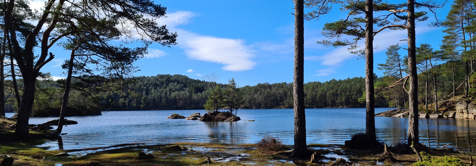 Tur i forbindelse med åpning av Bjørnstølen turisthytte