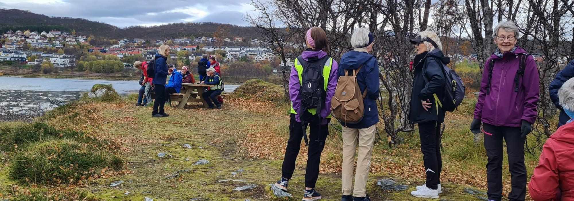 DNT senior Troms K1 til Prestvannet og videre til  Sydspissen aktivitetssenter 19. mai