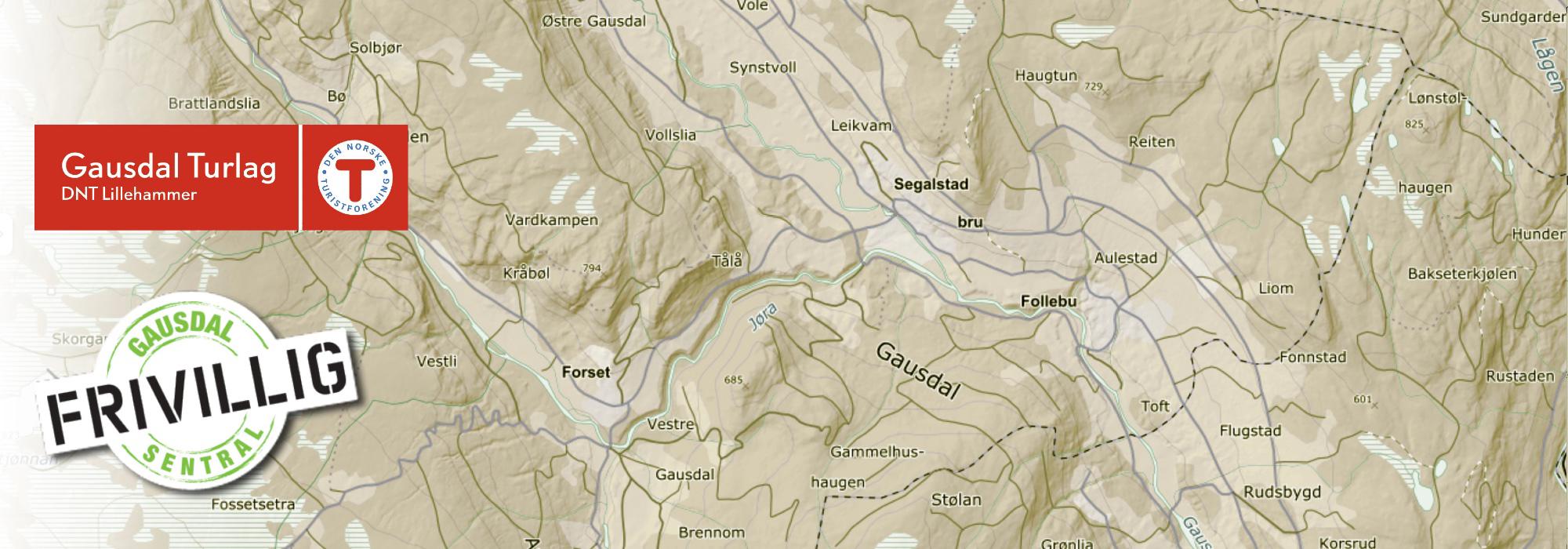 Formiddagstur i Gausdal. Fra Skjervhågåbakkan