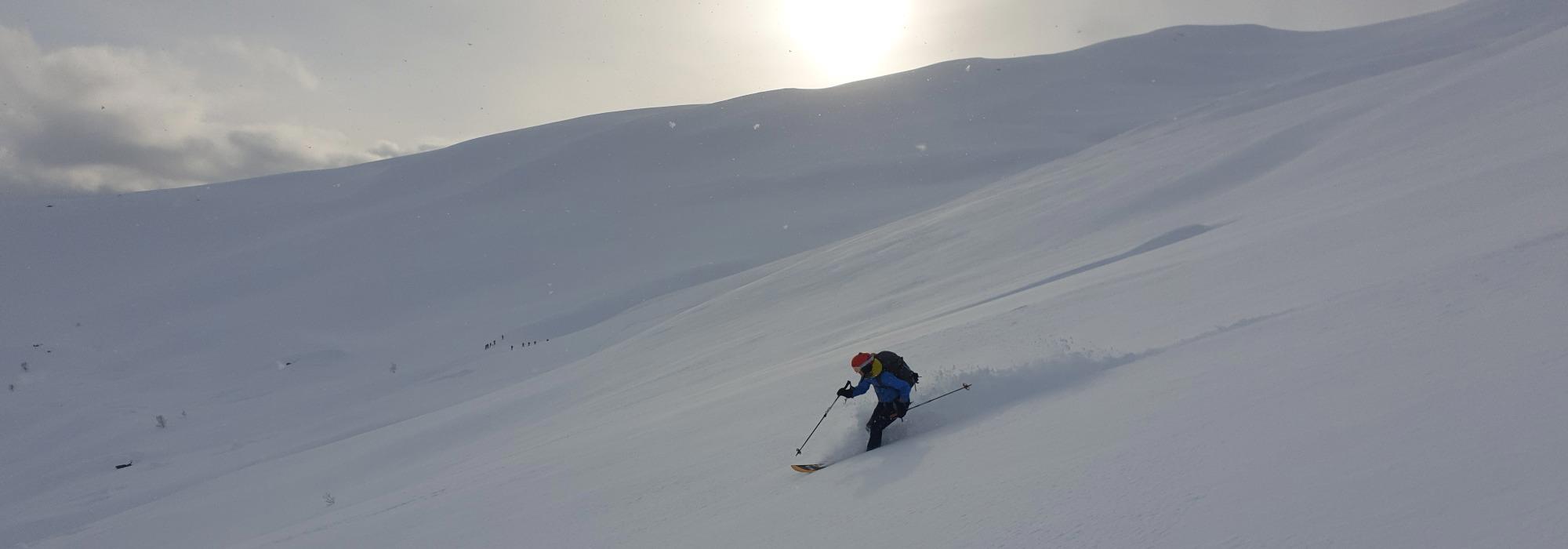 Kvessing av skiformen med DNT fjellsport Bergen