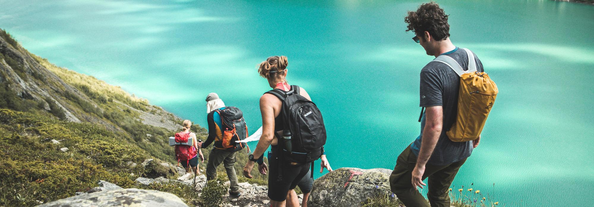Hytte til hytte i Jotunheimen: Leirvassbu, Gjendebu og Glitterheim (DNT ung Oslo, 18–30 år)