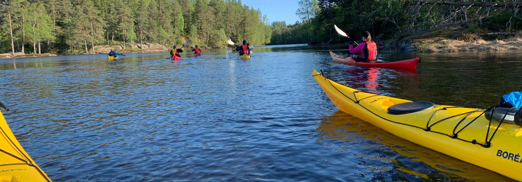 Kajakktur Hurdalsjøen Nord