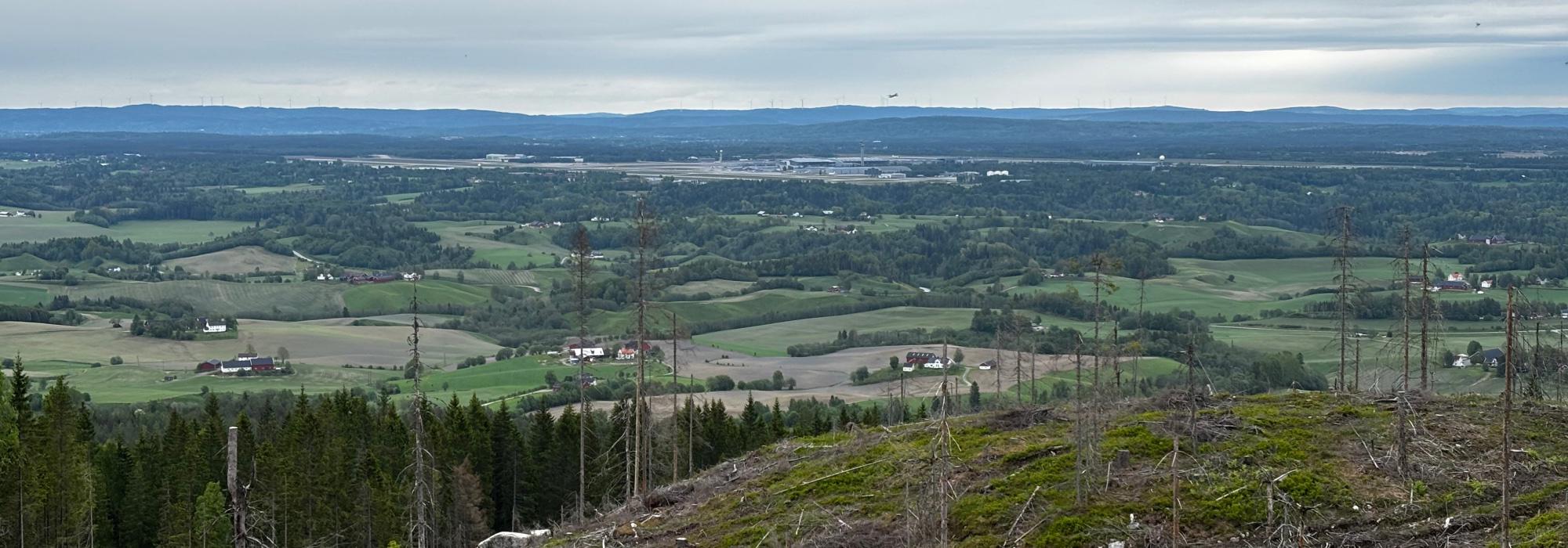 Rundtur på Raudfjellet i Romeriksåsen