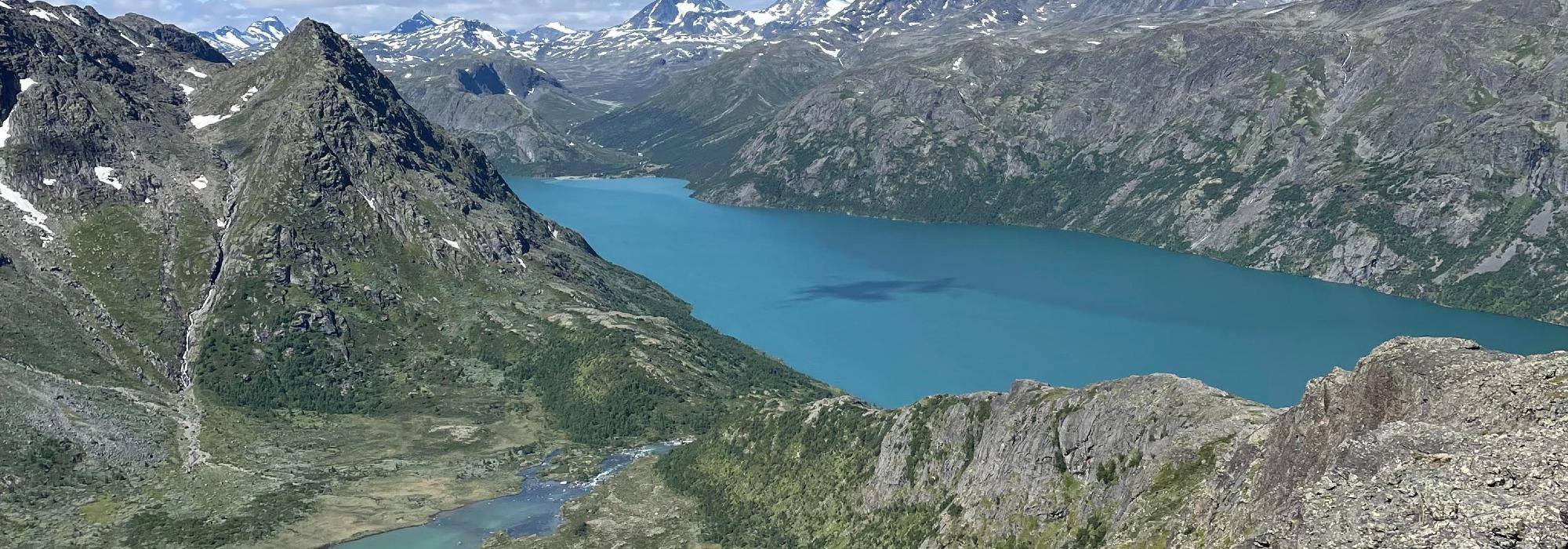 Tur til Knutshøe med kjentkvinne 20.juli