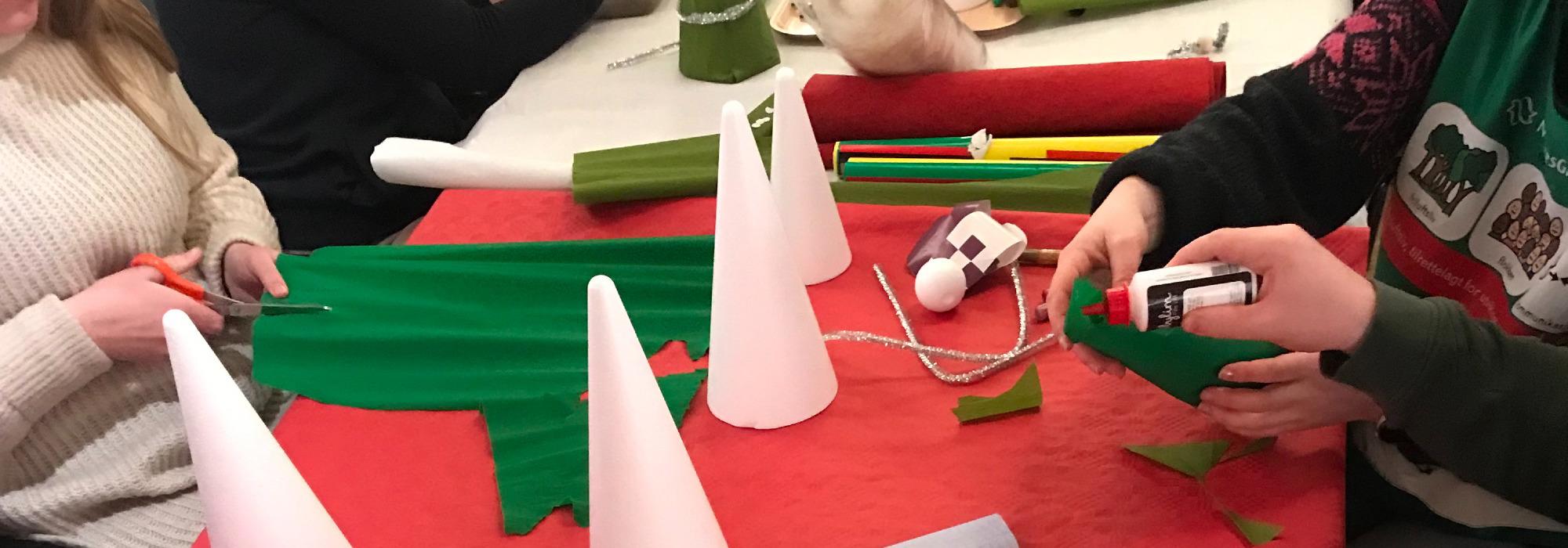 Julestemning på Friluftsbrygga med DNT Tilrettelagt