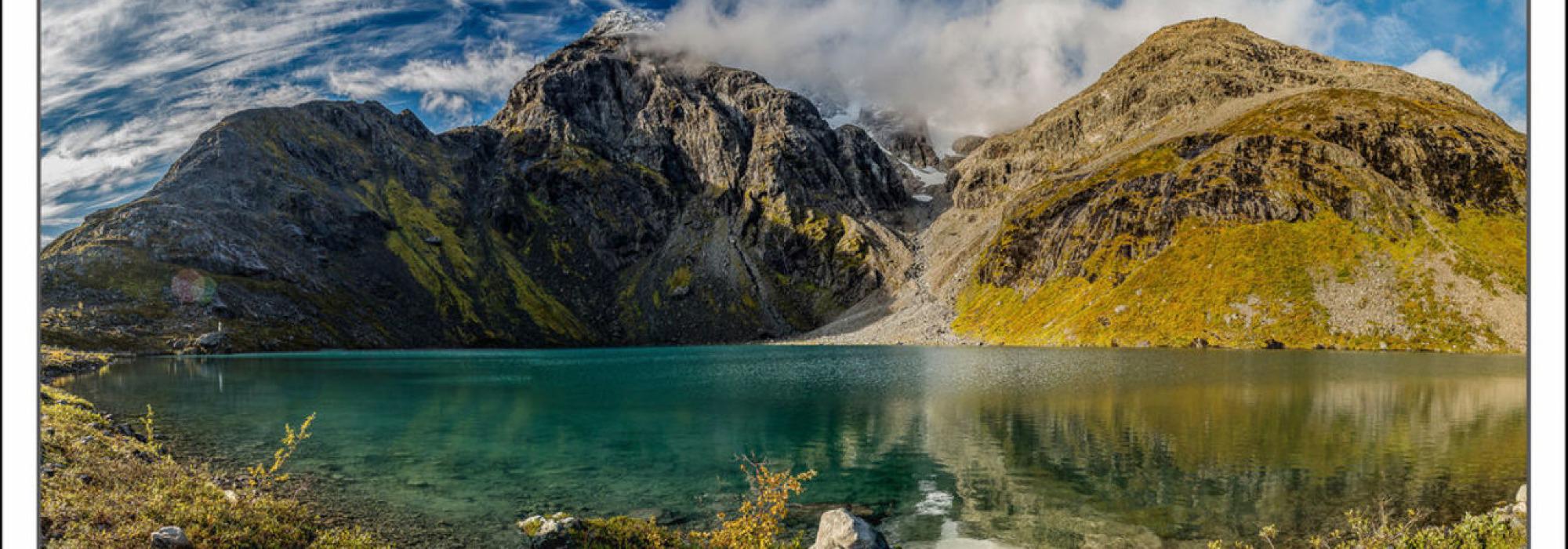 Tur til Isbuktvannet på Kågen