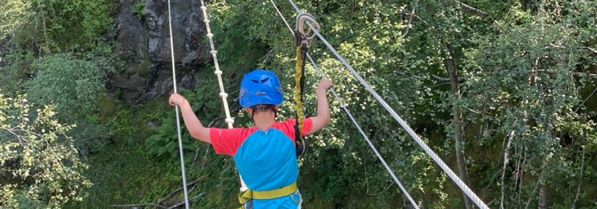 Via Ferrata Åkrafjorden DNT JUNIOR 9- 14år