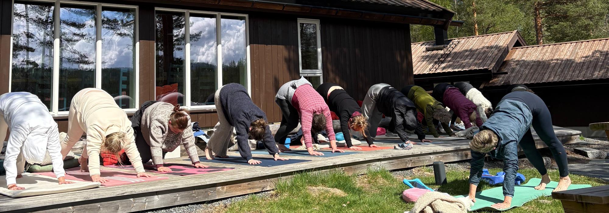 Yogahelg på Pråmvika