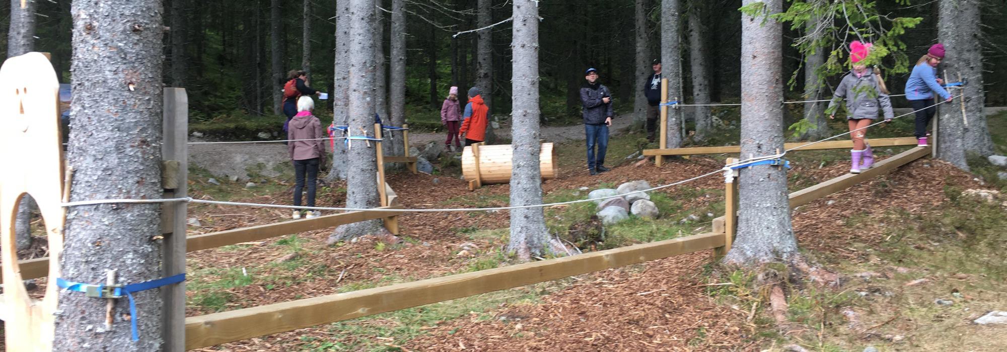 Barnas Turlag: Kom deg ut-dagen i naturstien på Gåsbu