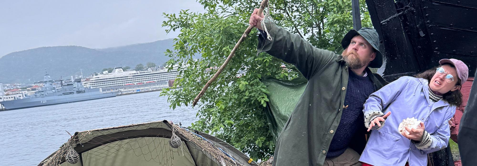 Turboklubben inviterer til teaterstykket «Draug» med Eventyr i parken - 1. forestilling kl. 12:00