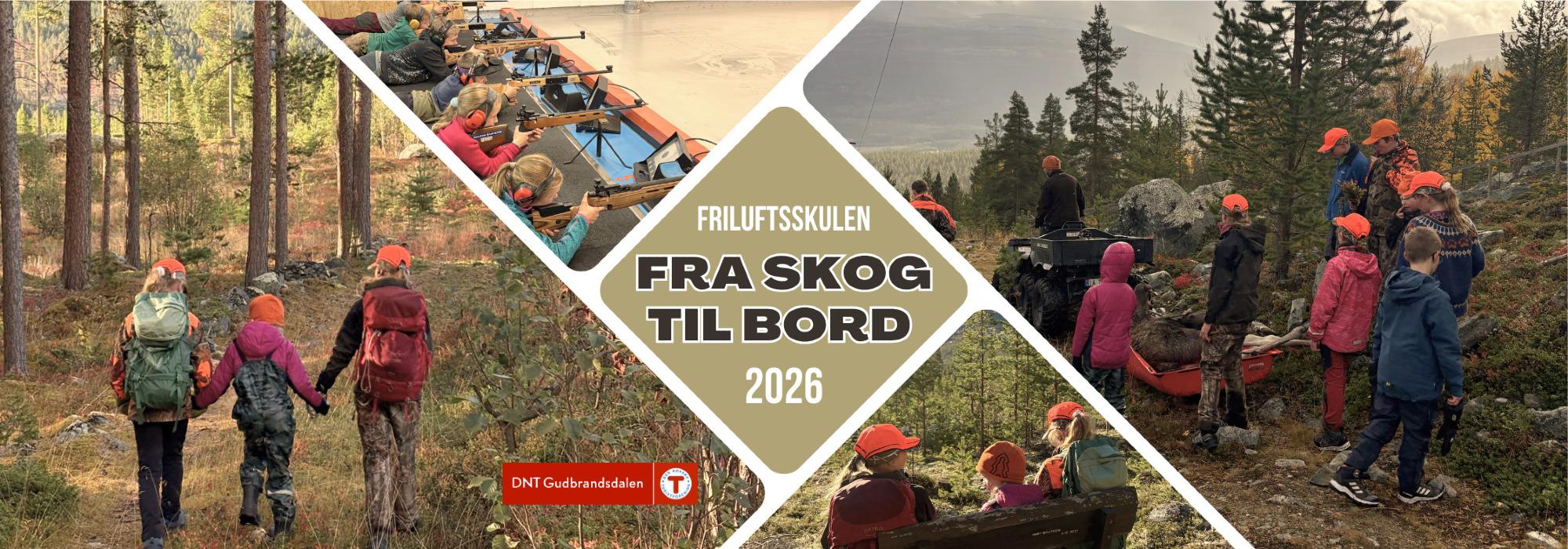 Friluftsskulen "Frå skog til bord" i Skjåk