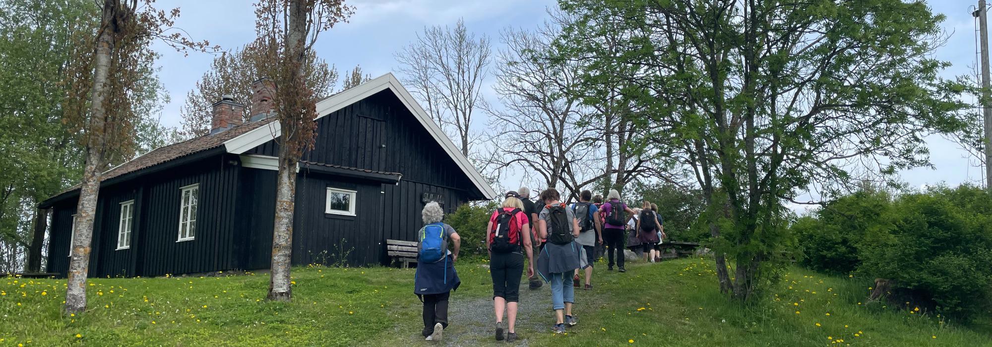 Tirsdagstur fra Triaden - Vestreng - Knuttjernveien - Skulerudstua - Knuttjern - Triaden