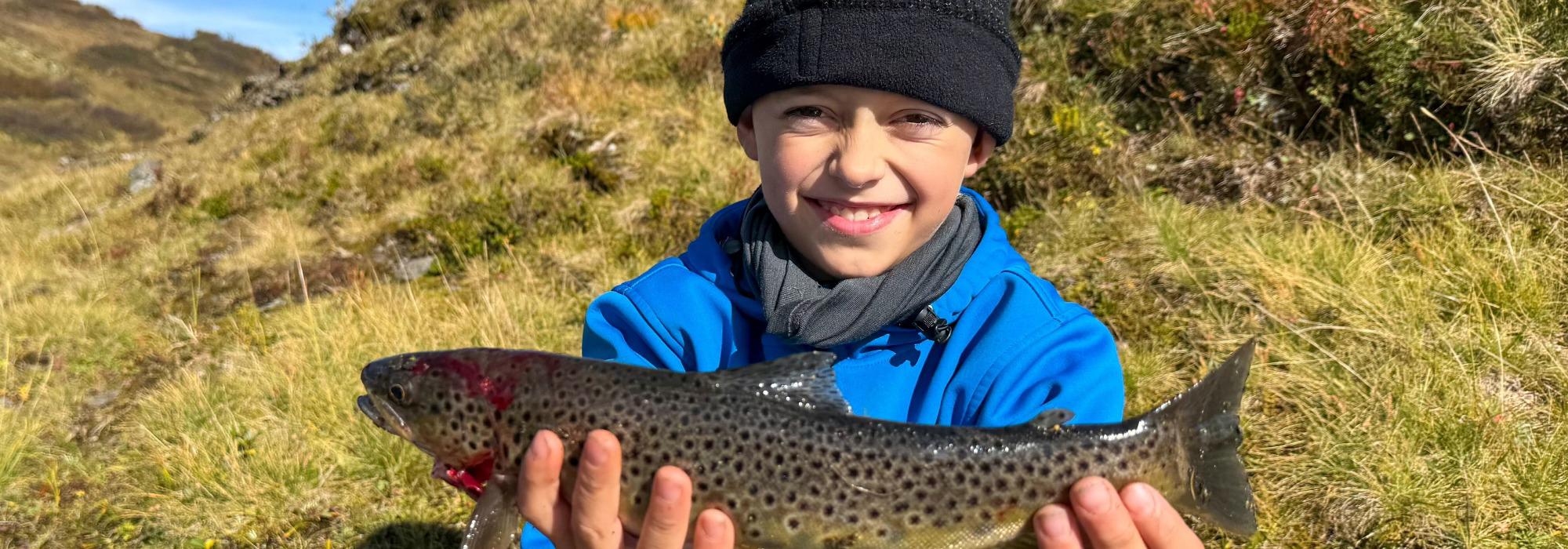 Fisketur for ferskinger med Barnas Turlag