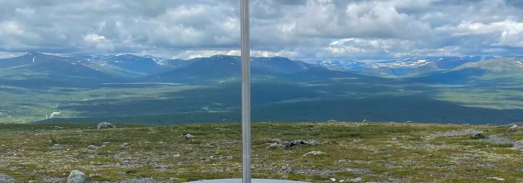Familietur på Skardfjellet i Skåbu