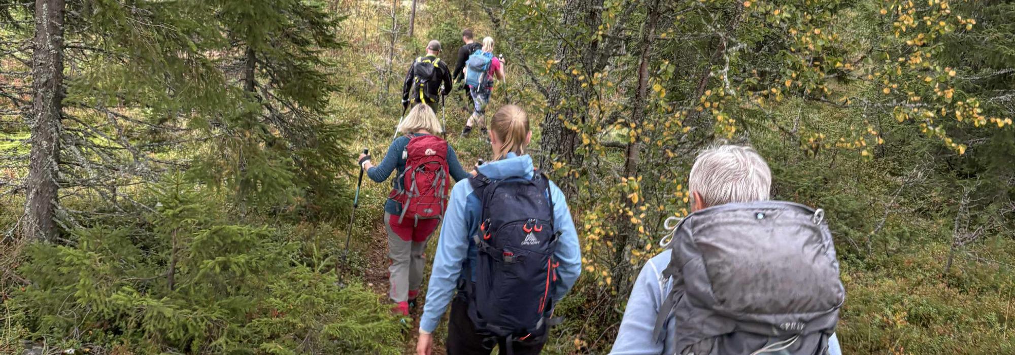 Vind turstier- Treningstur med sekk