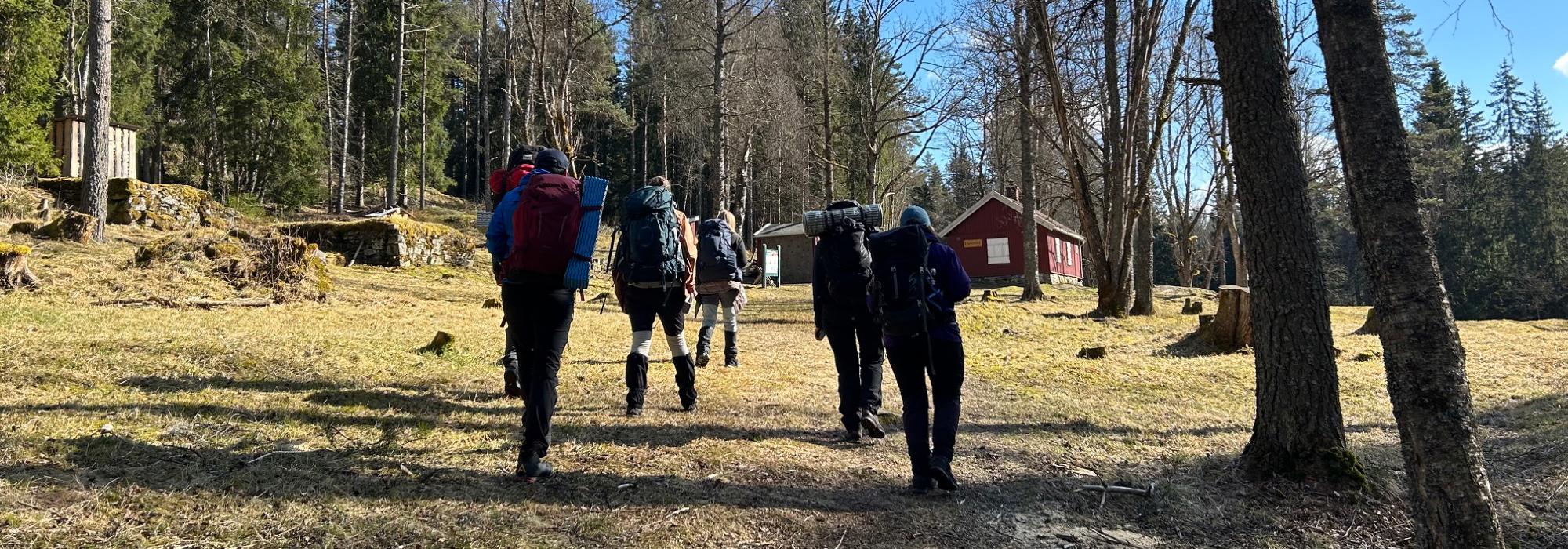 Overnattingstur til Myrsetra – Vandregruppa