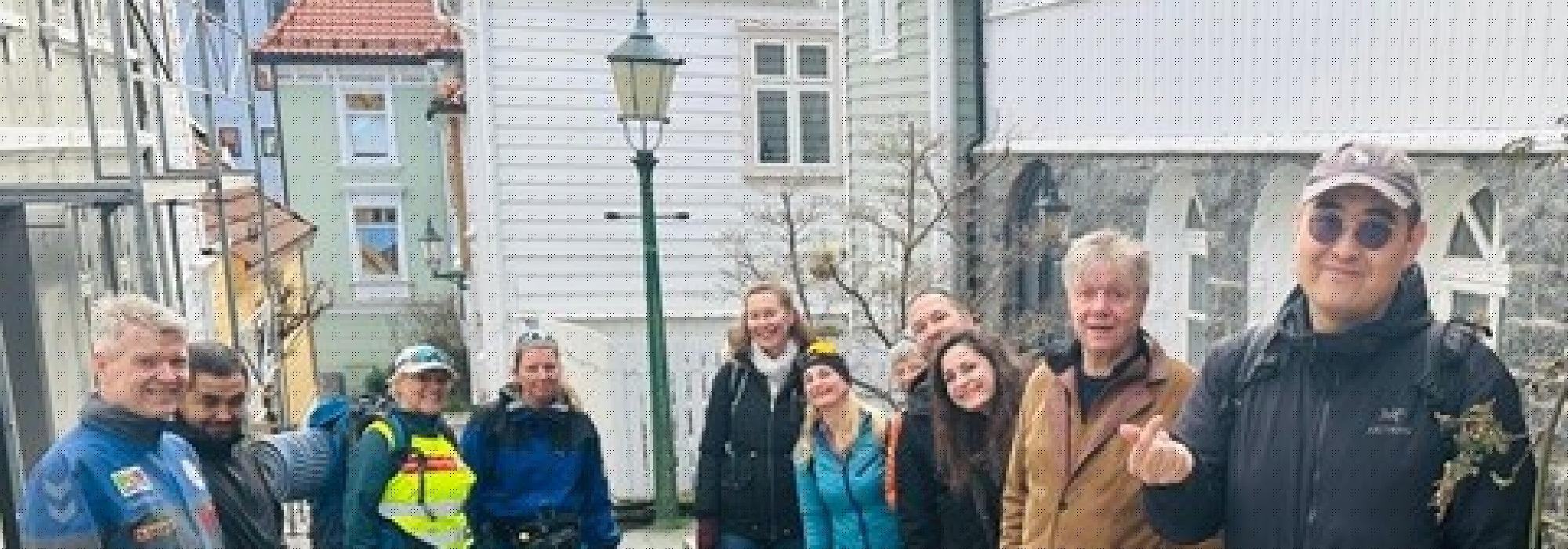 Piknik på Nordnes  språktreningsgruppen "Til Topps"