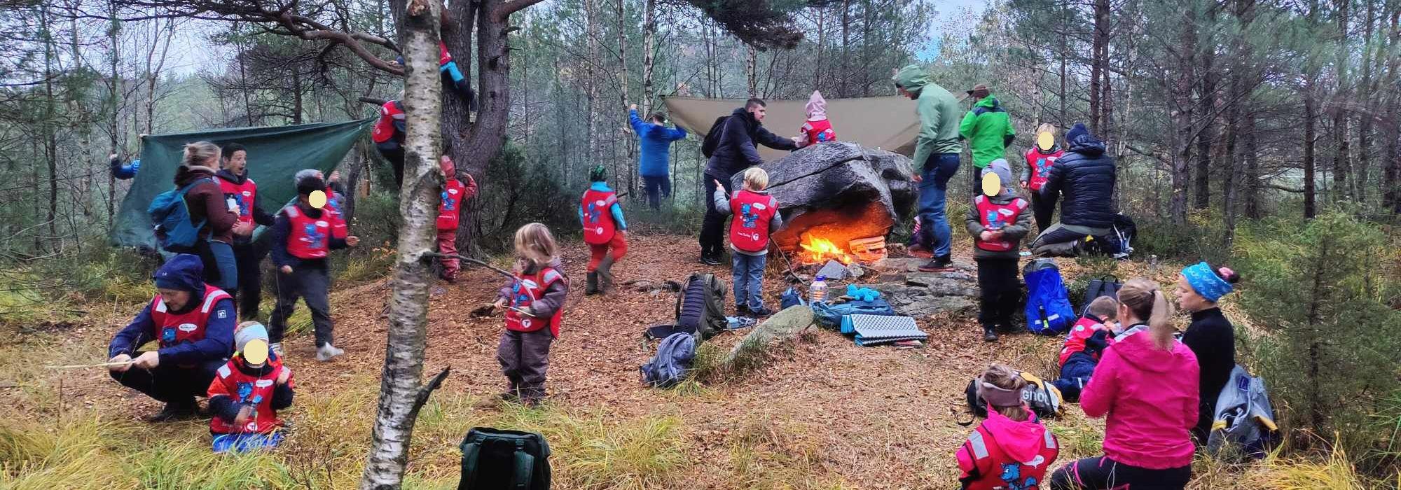 Turboklubben Florvåg - Pinnebrød på bål