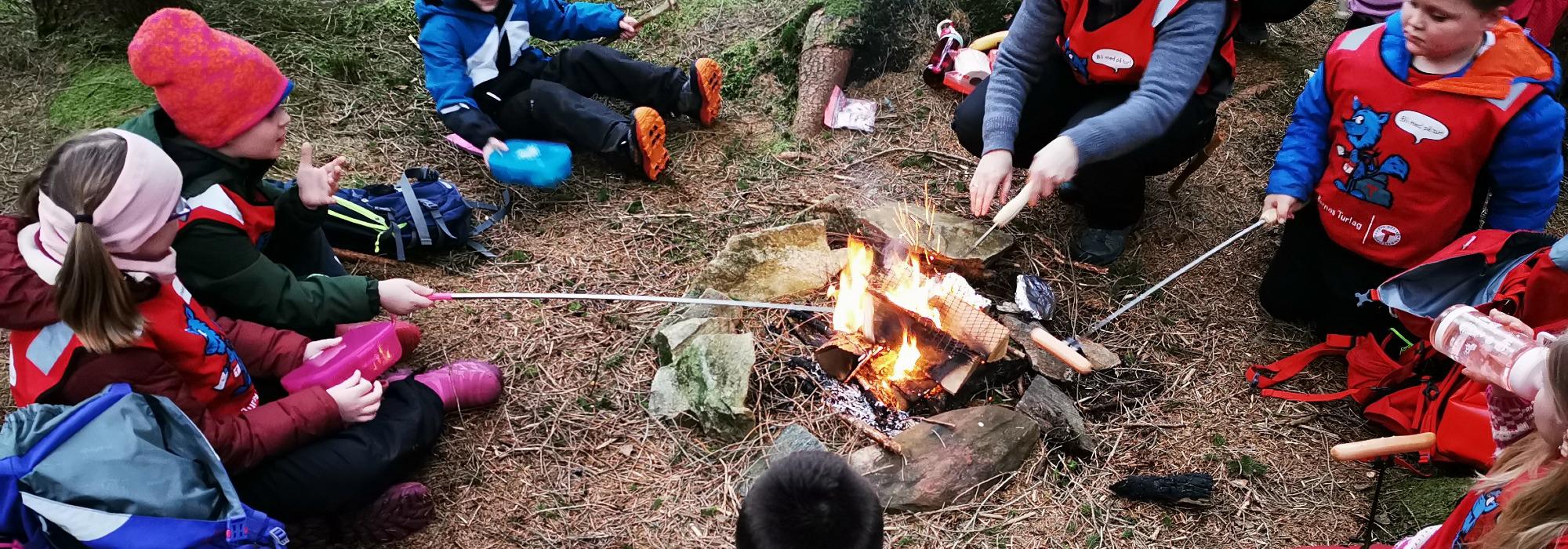 Kveldsmattur  på Tellevikflaten gård