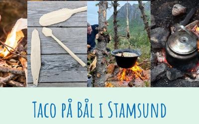 FriliuftUng - Taco på bål i Stamsund