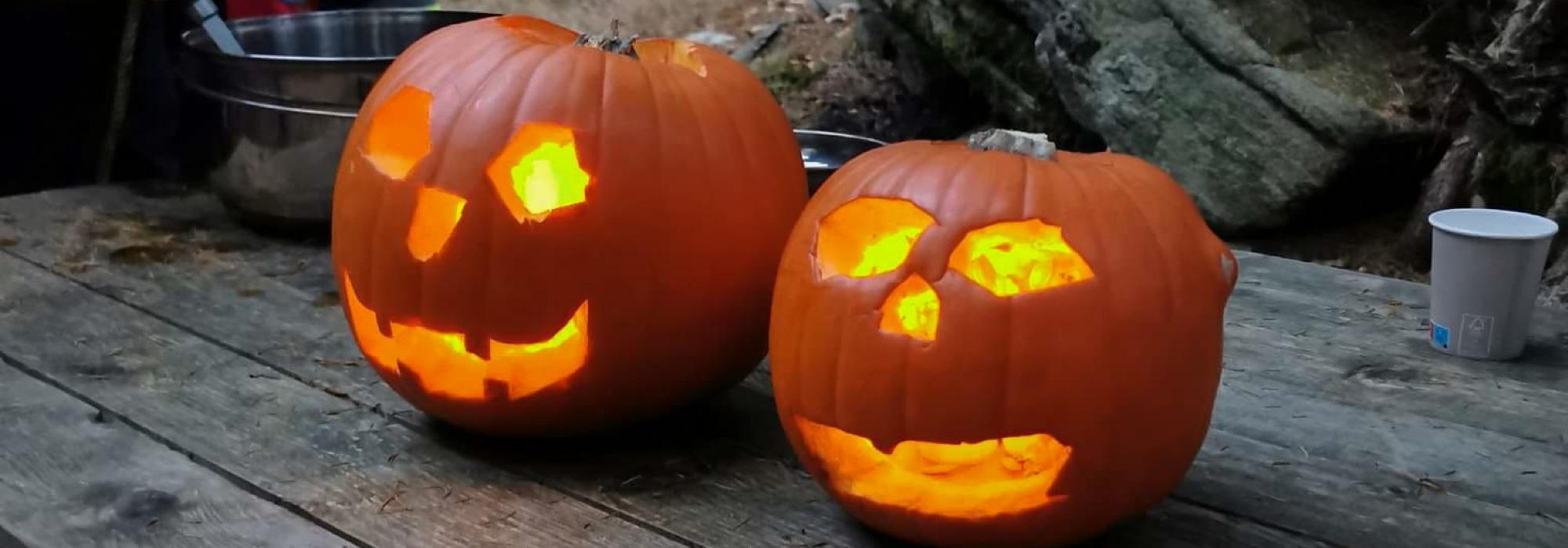 Halloween-kos og utekino med Turboklubben Åsane
